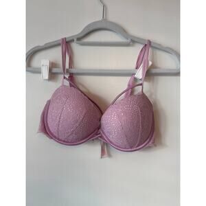 Victoria's Secret Pink Lace Date Push-Up 34D